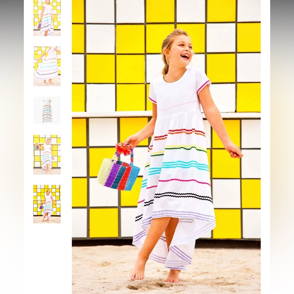 Lola + The Boys Girls Hi Low Dress size 10